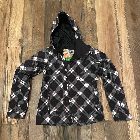 Burton waterproof snowboard ski coat jacket Wm S - Picture 1 of 8